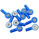thumbnail image 1 of 10 piezas de soporte de cabeza esférica de metal, extremos de barra de enlace, articulación, hebilla de cabeza esférica M2 para Azul oscuro, 1 of 7
