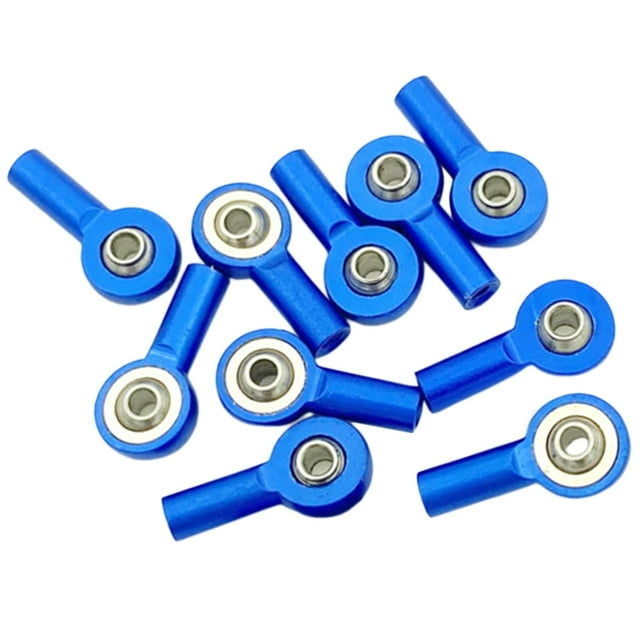 10 Piezas de Soporte de Cabeza de Bola Perfecl para Coche RC 1/10 Azul Oscuro