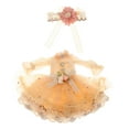 thumbnail image 2 of Ropa de muñeca de 1/6 pulgadas, vestido de muñeca para niña, estilo Pastoral para disfraz de muñeca champán Zulema trajes de vestir de muñeca, 2 of 8