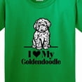 thumbnail image 4 of Inktastic I Love My Goldendoodle Dog Youth T-Shirt, 4 of 5