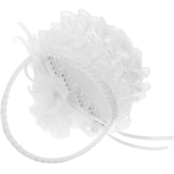 Raindrops Creative Wedding Flower Girl Basket with Pearl Handle Ring Pillow Embroidered Ring Box for Women Valentines Day Ceremonies