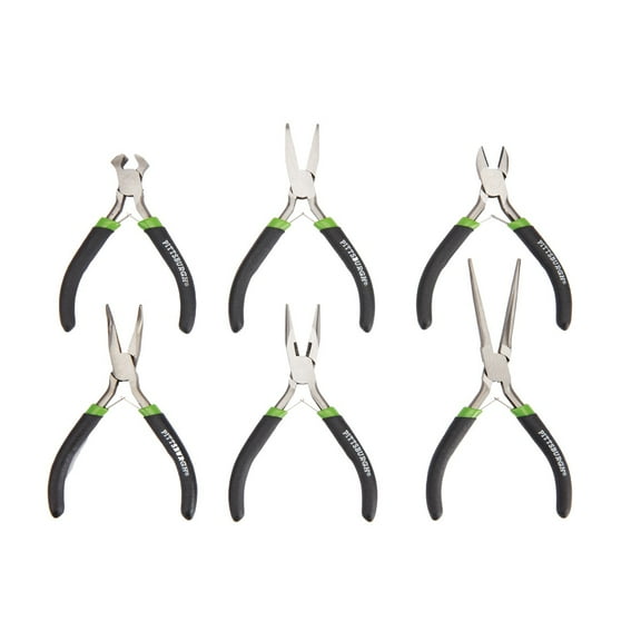 6 Pc Precision Pliers Set