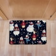 thumbnail image 2 of SDJMa Christmas Doormats Floor Mat Lightweight Non-Slip Foam Funny Area Rugs Entrance Front Door Rug Xmas Decorative for Indoor Garden Kitchen Bedroom 23.6" x15.7", 2 of 8