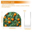 thumbnail image 4 of Yayeee Napkin Holder for Table Kitchen Paper Tissue Organization, Orange Tree Pattern, 4 of 8