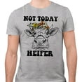 thumbnail image 2 of Not Today Heifer Shirt Unisex X-Large Grey, 2 of 5