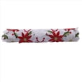 thumbnail image 3 of 10X Camino de Mesa Bordado de Navidad, Toalla de Mesa Larga de Lujo de Poinsettia de Acebo para Decoraciones de Navidad, 15 X 70 Pulgadas, 3 of 4