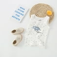 thumbnail image 2 of MEZZALL Toddler Boys Tank Tops Sleeveless T Shirts Crewneck Cartoon Undershirts Athletic Performance Tees For Kids 1-2 Years Cozy Kids Wear, 2 of 3