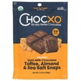 thumbnail image 2 of (Pack of 6) Chocxo Dark Milk Chocolate Toffee, Almond & Sea Salt Snaps, 3.45 oz, 2 of 6