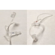 (2-pack) Phonak Micro Tube Refill SNAP-ON type hearing aid replacement Tubes Size 1B (left and right)