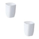 thumbnail image 3 of Toystoory Cubo de basura de 10L para baño, cubo de basura portátil, papelera de plástico, papelera, cubos de basura, cubo de basura Blanco 2Conjunto, 3 of 6