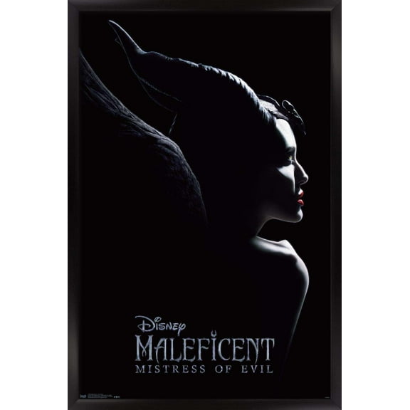 Disney Maleficent: Mistress of EVil - One Sheet Wall Poster, 14.725" x 22.375", Framed