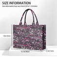 thumbnail image 3 of Large Capacity Tote Bag,Pink Breast Cancer and Love Handbag Fashion Luxury Tote Bag,15.7"x13"x 5.1" Inches,Laptop Compatible, 3 of 6