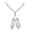 Multi-color, variant on 925 Sterling Silver Ballerina Necklace for Women Girls Teen & Dancer 18", Rainbow