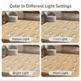 thumbnail image 7 of ODIKA 6'x9' Yellow Geometric Modern Design Washable Area Rug Stylish Indoor Outdoor Patterned Decor for Family Room, Living Mater Bedroom, Non-Slip, Easy Care, 7 of 7