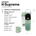 Keurig KSupreme Single Serve KCup Pod Coffee Maker, MultiStream