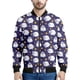 thumbnail image 3 of Chaqueta con cremallera y estampado 3D de ovejas y animales de dibujos animados para hombre, sudadera de gran tamaño, chaquetas de calle geniales para primavera y otoño, abrigos de manga larga, 3 of 5