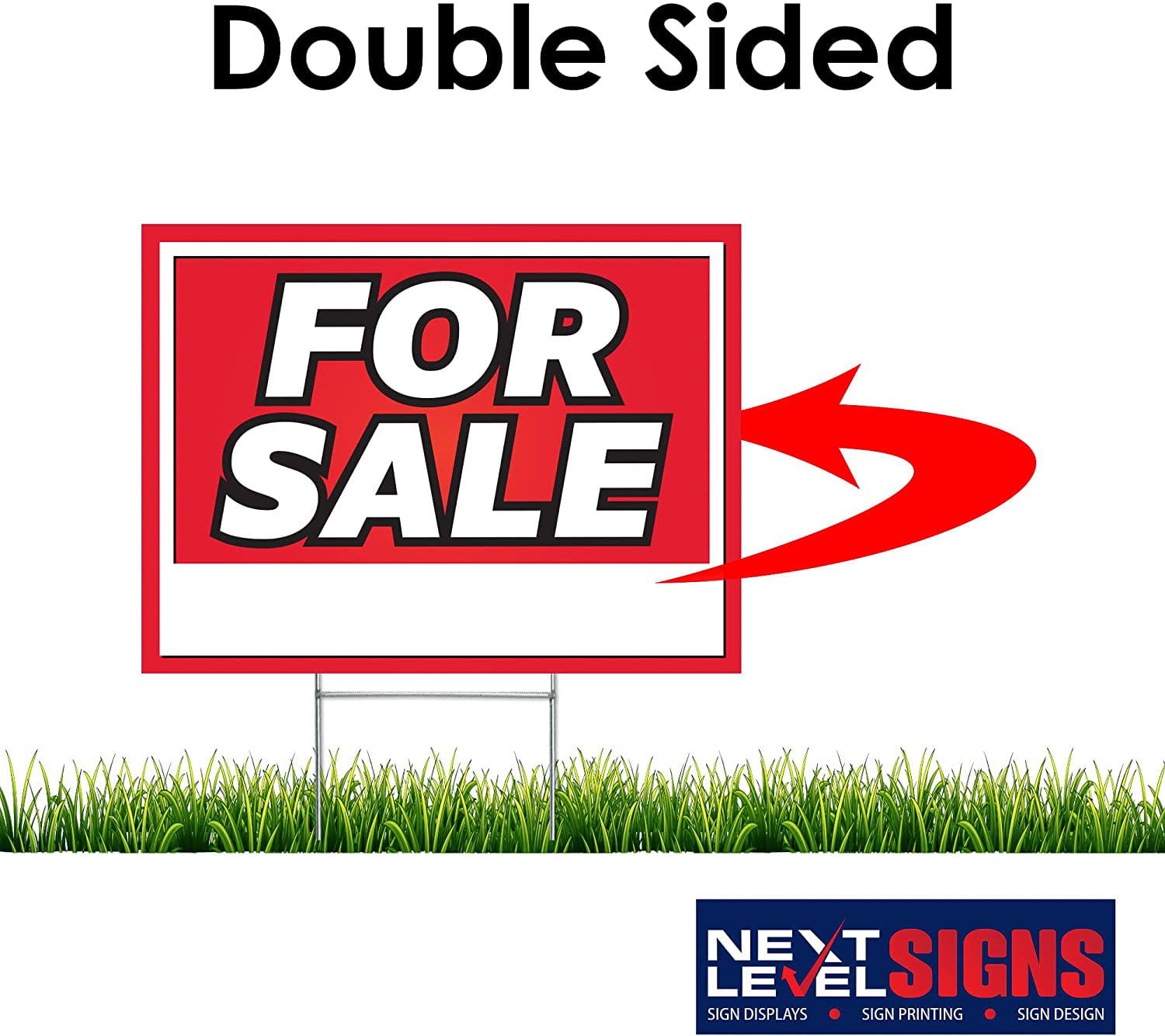 NEXT LEVEL SIGNS For Sale Yard Signs 24 W x 18 H Inches 24