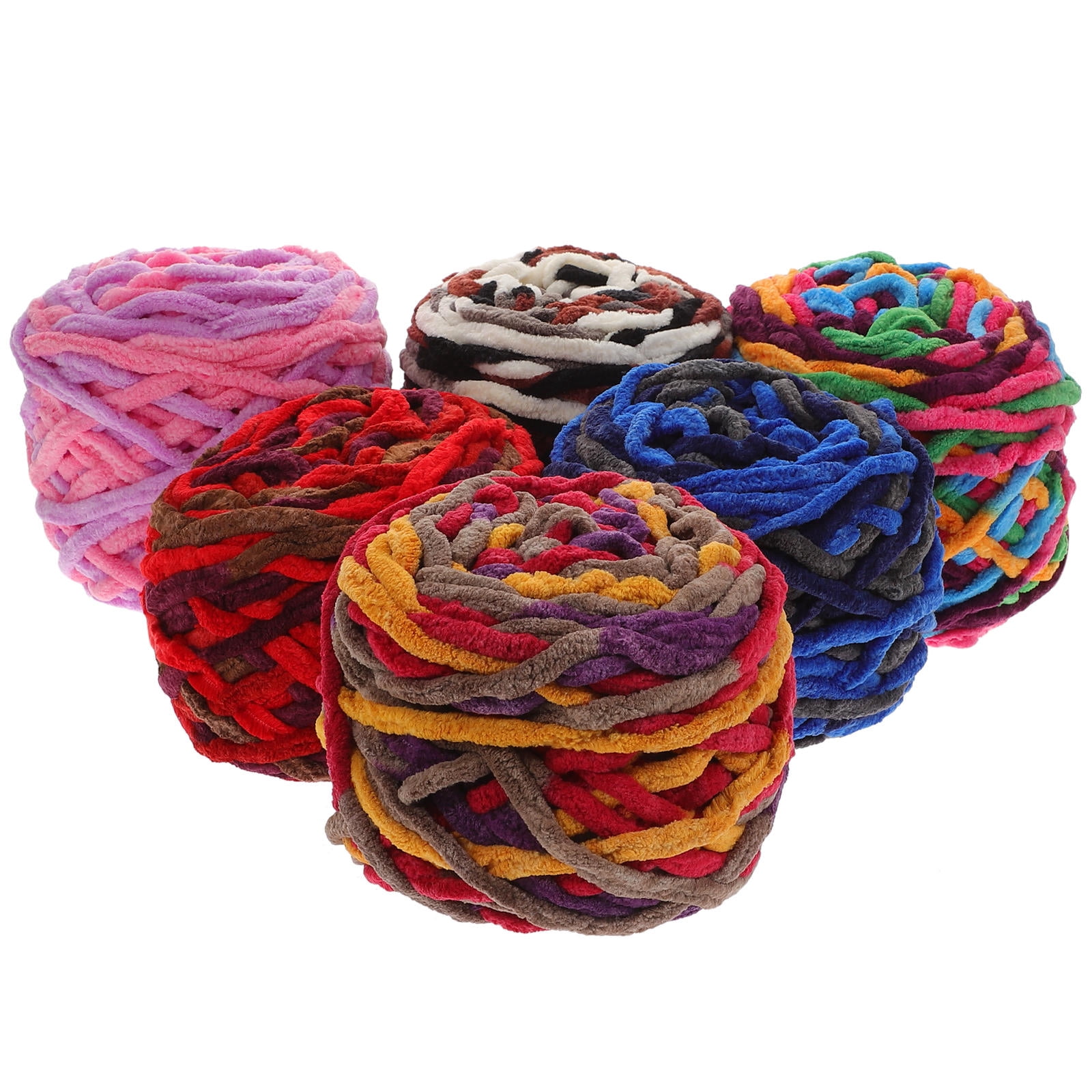 MLINS 18 Rolls Chunky Knitting Yarn for Crochet, Sweaters, Scarves, and Crafting Supplies, Soft Thick Crochet Thread