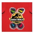 thumbnail image 2 of Playera Para Niño Jurassic World Jurassic World Cuello Redondo Manga Corta Talla 6 Rojo, 2 of 2