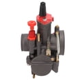 thumbnail image 4 of Carburador de metal de montaje de carburador de 24 mm universal para motocicleta cuádruple ATV de 50 cc-110 cc negro, 4 of 14