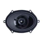 Memphis Audio PRX57 Power Reference 5x7 Inch 2-Way Coaxial Speakers with Swivel Tweeters, 80W Peak Power, Pair