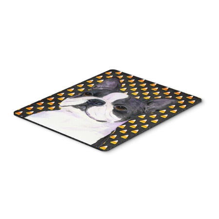 Boston Terrier Candy Corn Halloween Portrait Mouse Pad Hot Pad or Trivet price history on PriceWatchPro