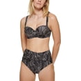 thumbnail image 4 of Calvin Klein MULTI Printed Underwire Balconette Bikini Swim Top, US X-Small, 4 of 4
