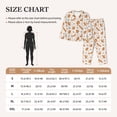 thumbnail image 4 of Bingfone Womens Pajama Sets Cute Squirrel Fall Print,Long Sleeve Loungewear Pajamas Set-X-Large, 4 of 8