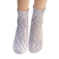 thumbnail image 4 of Calcetines Earth Therapeutics con aloe vera y vitamina E, color gris, 2 pares, 4 of 4