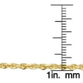 thumbnail image 3 of KoolJewelry 14k Yellow Gold Rope Chain Necklace for Men and Women (2.7 mm, 18 inch), 3 of 7