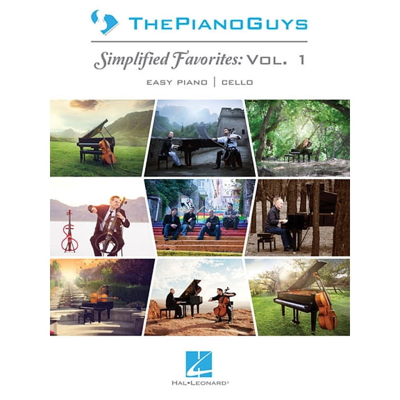 The Piano Guys: Simplified Favorites, Vol. 1: Easy Piano/Optional Cello, (Paperback)