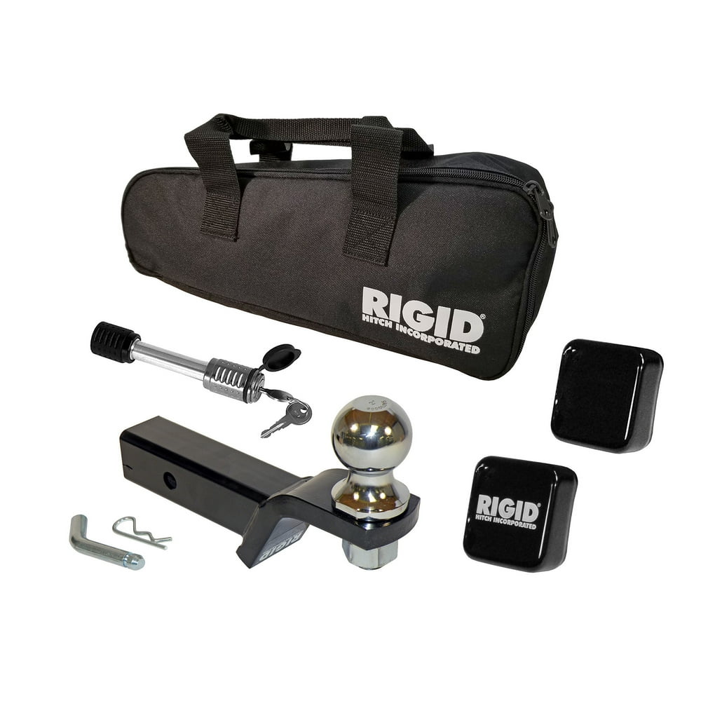 Rigid Hitch Class III 2" Ball Mount Kit Loaded with 2" Ball, Hitch Lock
