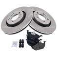 thumbnail image 3 of TRQ Front Brake Pad & Rotor Kit Brake Pads Brake Rotor Semi-Metallic Fits Select 1998-2002 Volkswagen Beetle 1999 Golf Jetta, 3 of 5