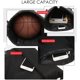 thumbnail image 3 of Mochila con Cordón, Mochila Impermeable con Cordón y Bolsillo con Cremallera, Bolsas con Cordón para Gimnasio, Bolsa de Natación para Hombres y Mujeres, 34 * 43 cm, Negro, 3 of 3