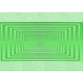 thumbnail image 1 of Ahgly Company Indoor Rectangle Patterned Stoplight Go Green Area Rugs, 3' x 5', 1 of 6