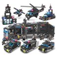 thumbnail image 3 of military-aircraft-carrier-police-building-blocks-children-assembled-diy-toys, 3 of 8