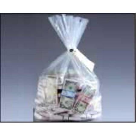 MMF 206410720 Currency Deposit Bags-19X36-Clear- box of 100