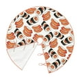 thumbnail image 3 of Kll Sushi Roll Christmas Tree Skirt 30",Party Decorations Farmhouse For Christmas Decorations Holiday Party, 3 of 8