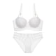 thumbnail image 1 of Sujetador de aros de acero suave para mujer, ropa interior sexy, pecho pequeño, sujetador push-up anticaída que se muestra en la parte superior grande, 1 of 6