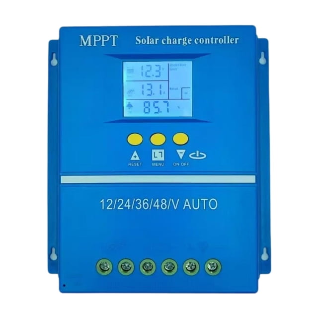 Controlador de Carga para Panel Solar de 12 V, 24 V, 36 V Y con Retroiluminación Y Potencia Ajustable de 60 a 100 a.
