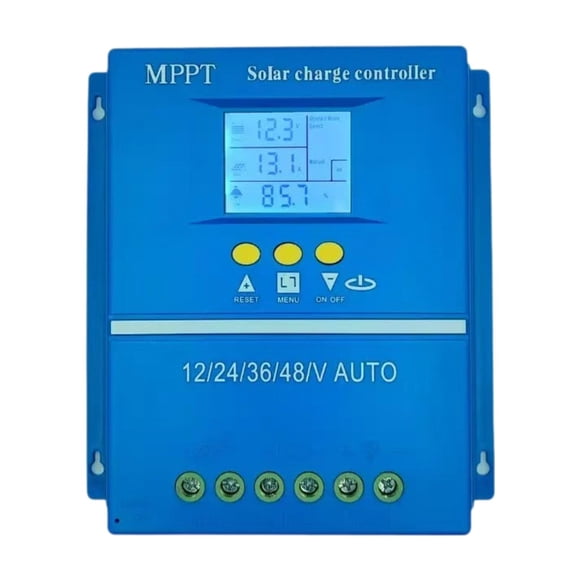 Controlador, 60-100 a, protección inteligente sobrecargas, MPPT con retroiluminación ajustable, regulador inteligente de batería