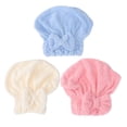 thumbnail image 1 of Shisuyan Hair Quick Drying Hat Women Salon Use 3Pack, 1 of 8