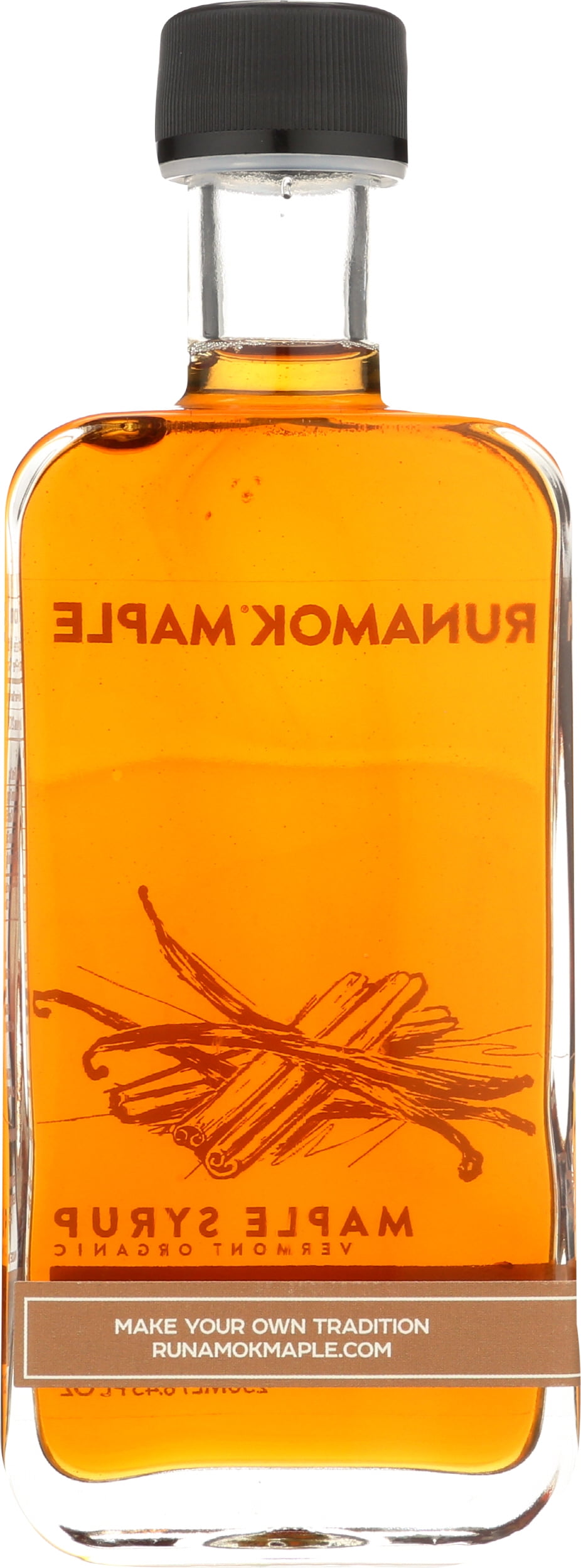 (Pack of 6), Runamok Maple Cinnamon-Vanilla Infused Maple Syrup, 8.45 fl oz