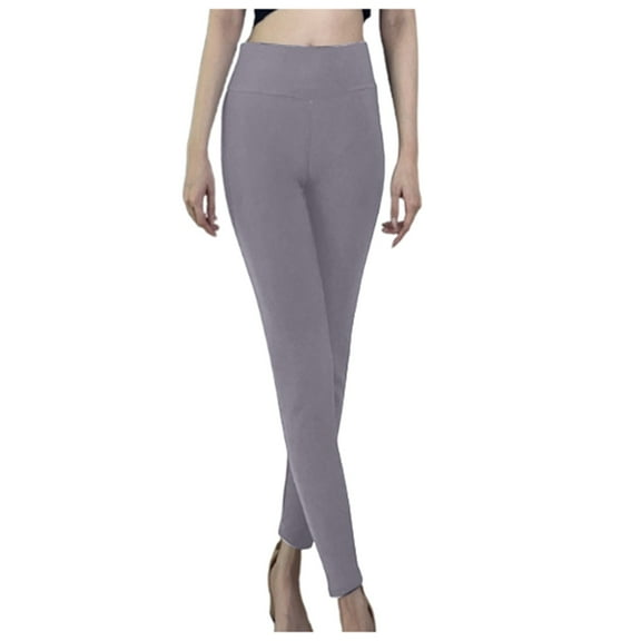 SNKSDGM Women's Plus Yoga Pants Women Plus Size Petite Flare Leggings for Women Women's Autumn and Winter Thickened Tights Warm Pants Stretch Leggings Long Flare Leggings for Women Tall