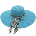thumbnail image 2 of Travelwant Women's Big Brim Sun Hat Floppy Foldable Bowknot Straw Hat Summer Beach Hat, 2 of 7