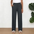 thumbnail image 4 of COMVALUE Wide Leg Sweatpants Women 2026 High Waist Sweat Pants Baggy Straight Athletic Pants with Pockets (XXL, Dark Gray), 4 of 6