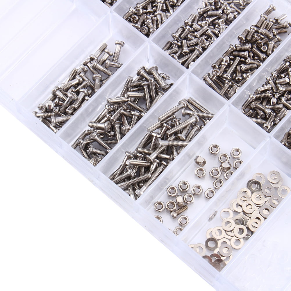Small Screw Kit Stainless Steel Eyeglass Sunglass Screws Repair Kit
