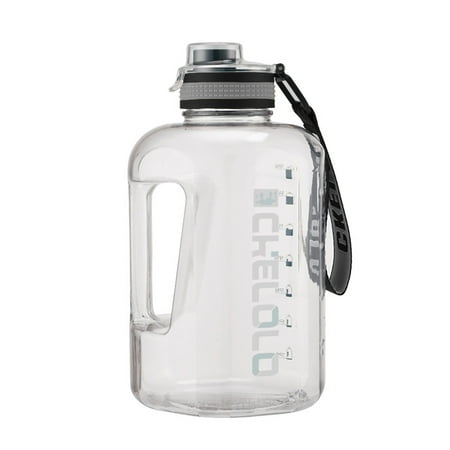 

Huam Sport Water Bottle Anti-deformed Ergonomic Handgrip Useful Cycling Sports Water Drinking Jug