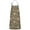 Brown Highland Cow, variant on Navy Highland Cow Flower Pattern Apron-Garden Aprons for Women with Pockets-Cotton Linen Waterproof Kitchen Cooking Gardening Aprons Adjustable for Kitchen,Cooking,BBQ and Salon 33x27 Inch