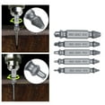 thumbnail image 6 of chengsi 5PCS Broken Bolt Screw Remover Extractor High Speed Steel Anti Rust Long lasting Essential Tool for Homeowners, 6 of 9